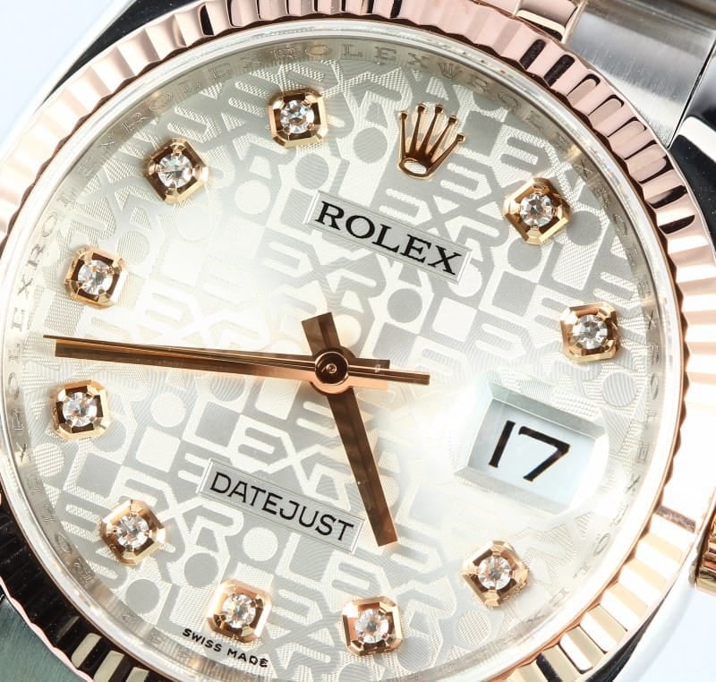 Rolex Datejust Mens 31 Jewels Automatic Watch 116231WRJ