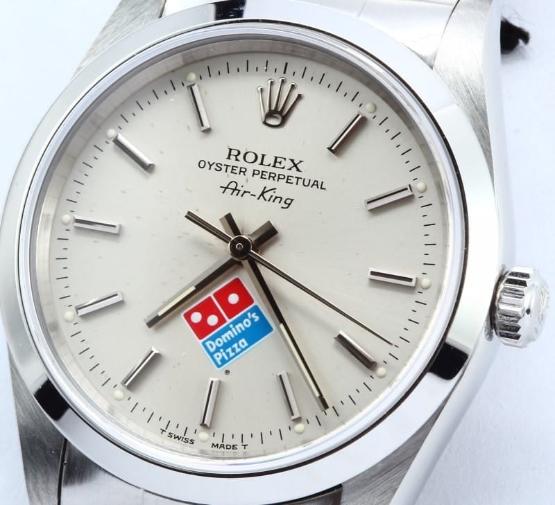 Rolex Air-King 14000 Dominos Dial