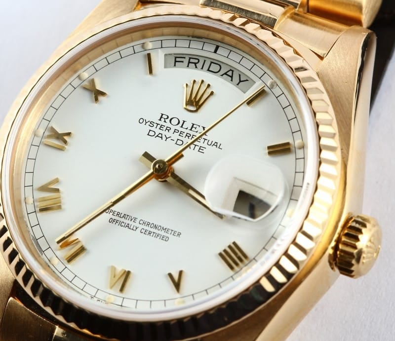 Used Rolex Day Date 18038