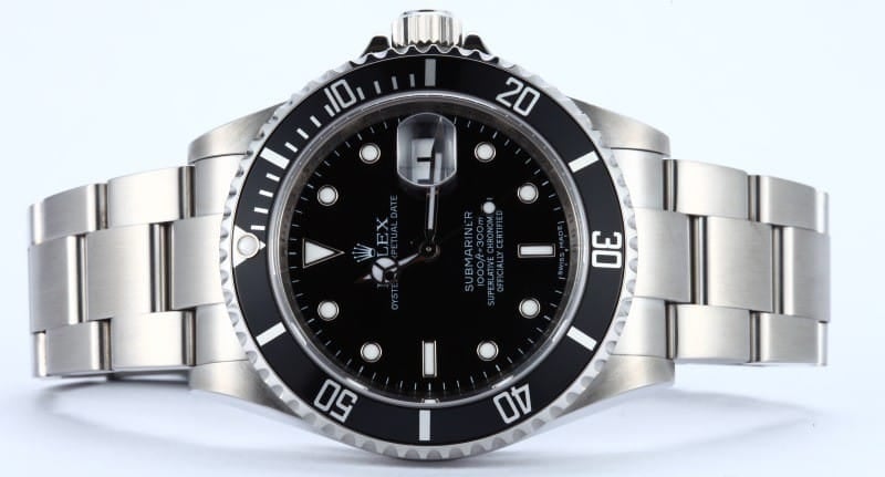 Rolex Submariner 16610 Serial Engraved