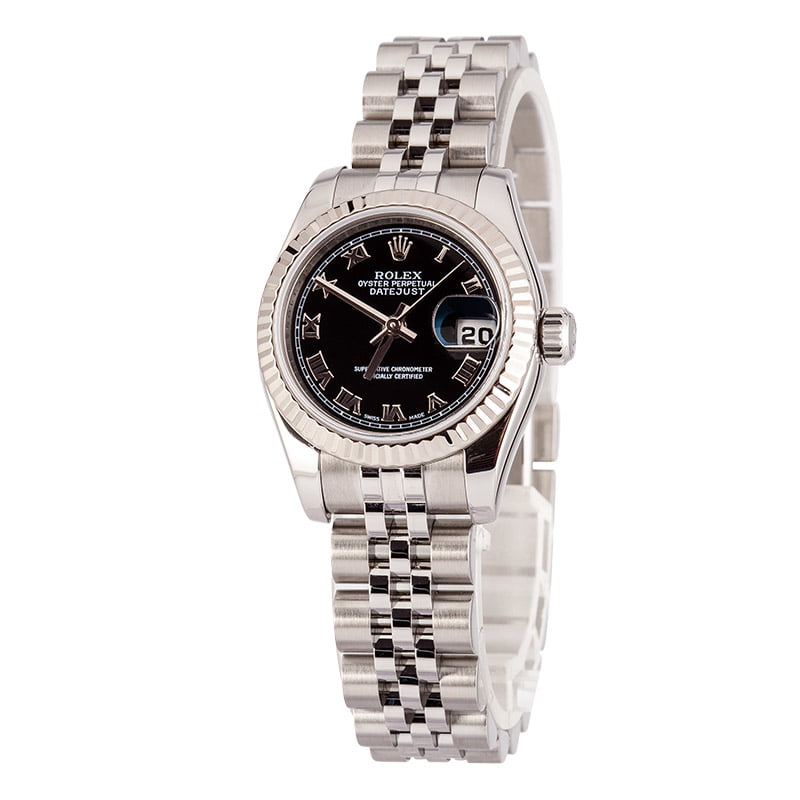 Ladies Rolex Steel Jubilee DateJust 179174