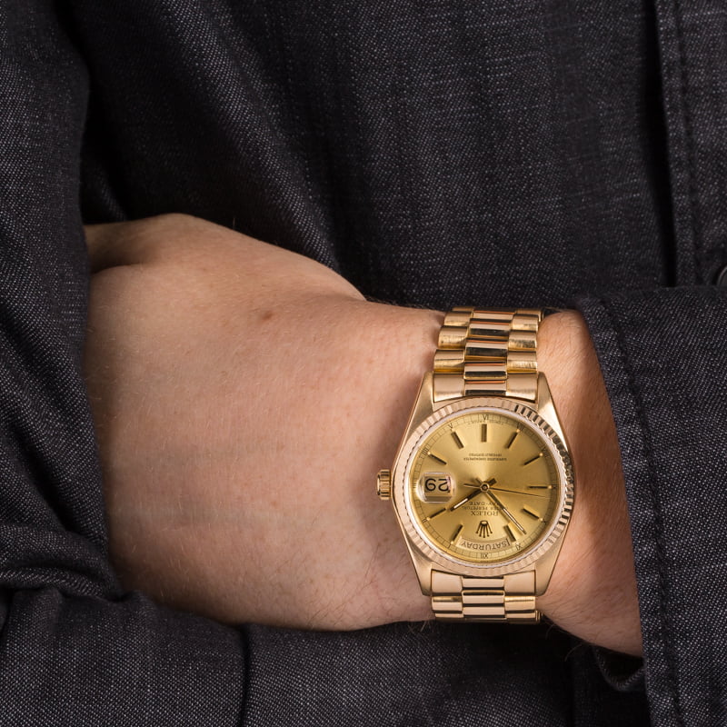 Yellow Gold Rolex President Day-Date 18038