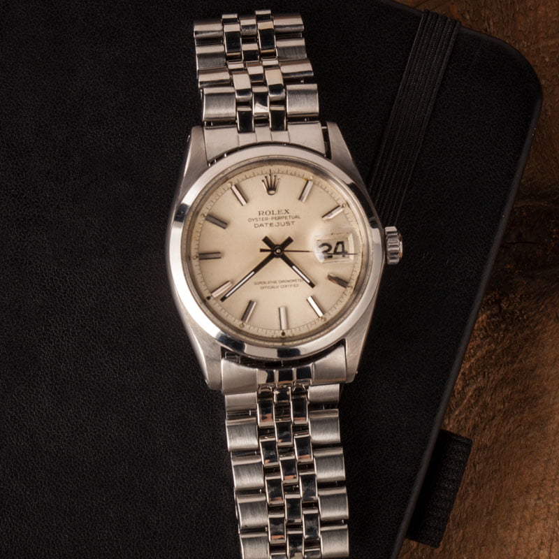 Rolex Datejust 1600 Silver Dial