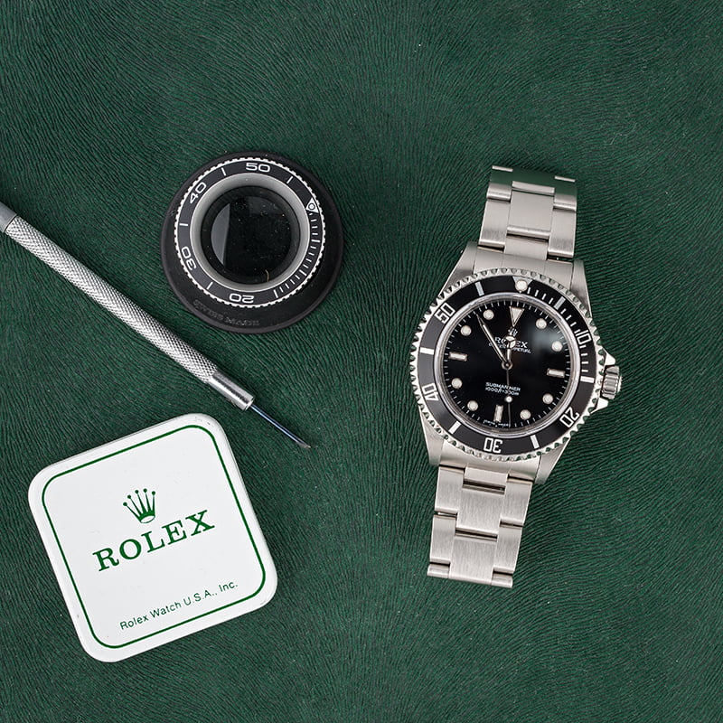 Rolex Submariner 14060 No Date Certified PreOwned