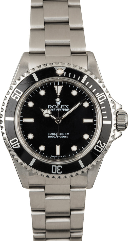 Used Rolex 14060 No Date Submariner