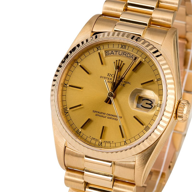 PreOwned Rolex Day-Date President 18038
