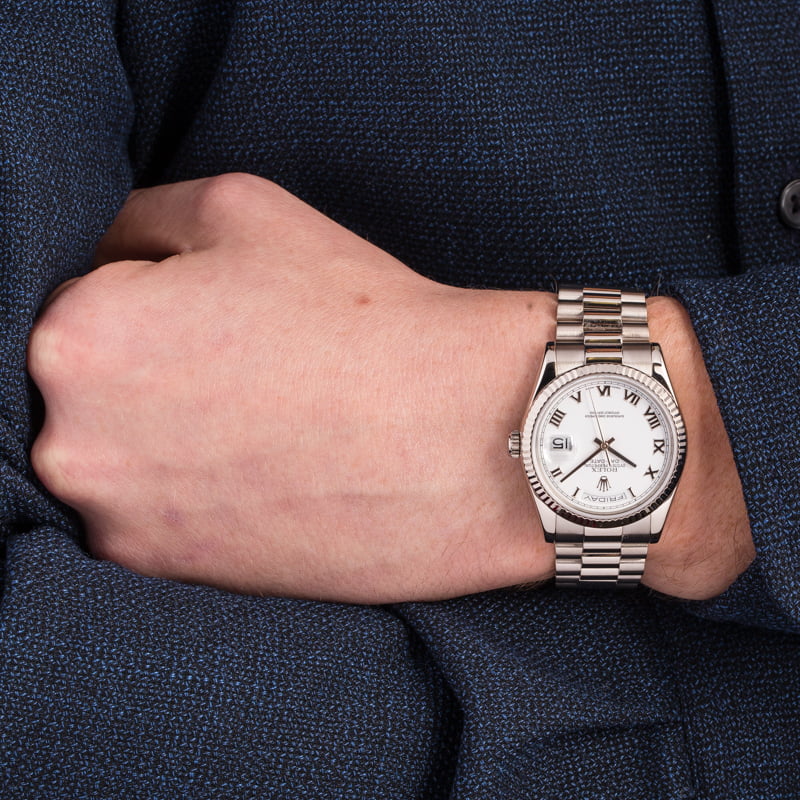 Presidential Rolex Day-Date 118239 White Gold