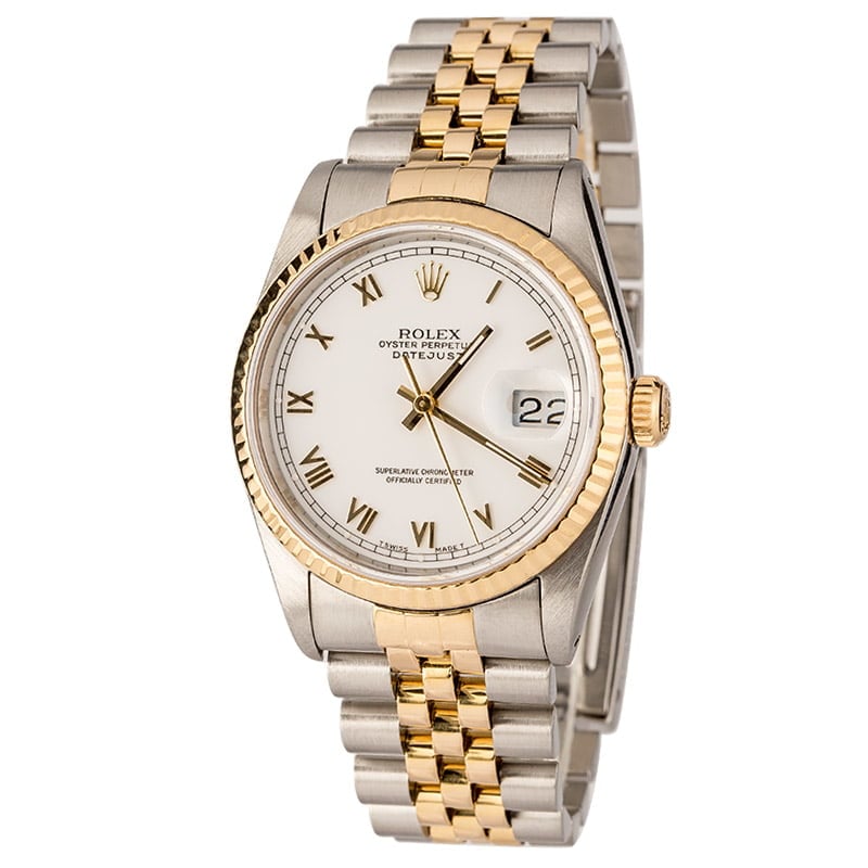 Pre-Owned Rolex Datejust 16233 Roman