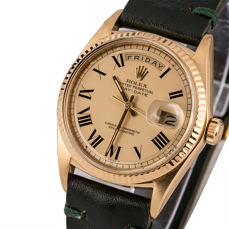 Pre-Owned Rolex Day-Date 1803 Roman Markers