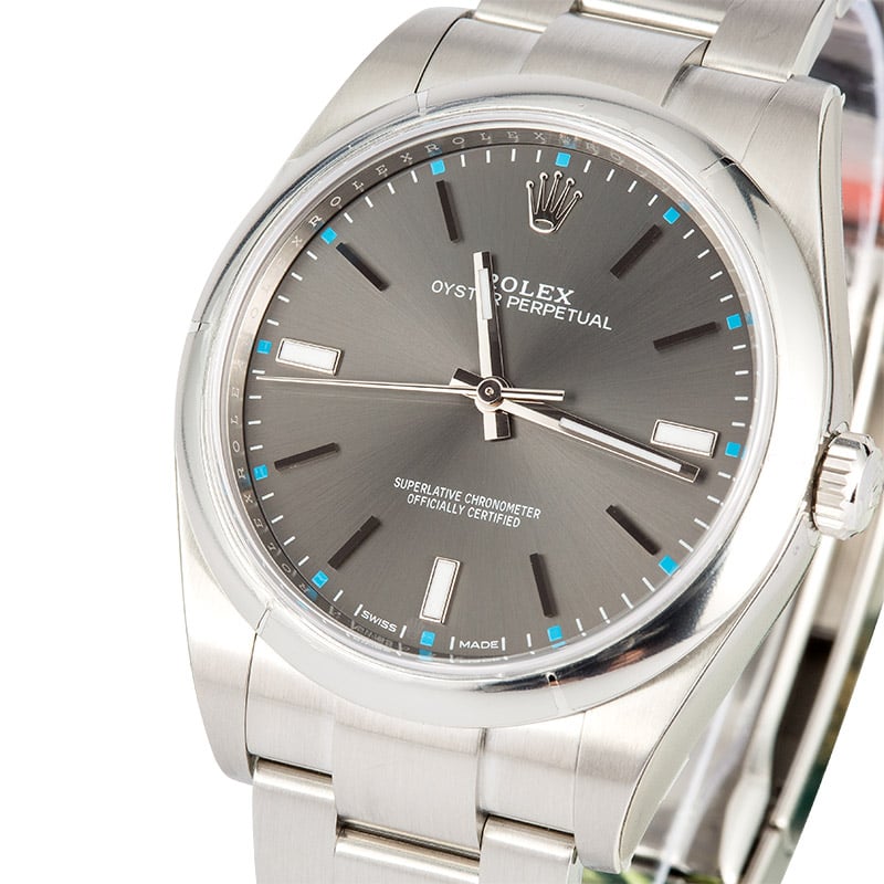Rolex Oyster Perpetual 114300 Factory Stickered