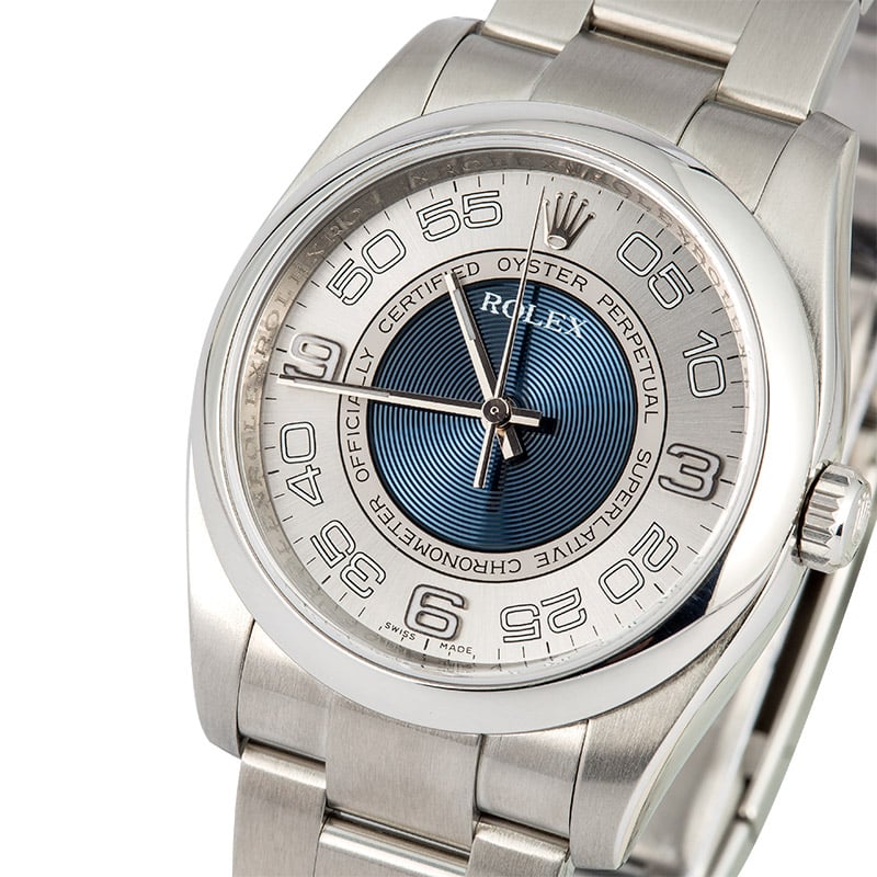 Used Rolex Oyster Perpetual 116000 Concentric Dial