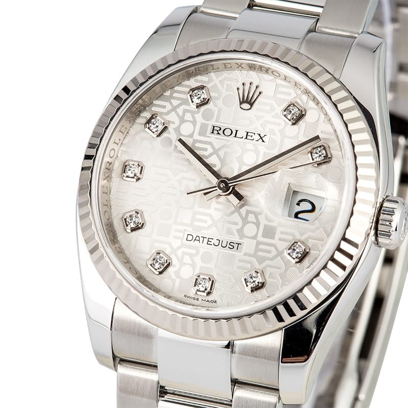 Rolex Datejust Diamond Jubilee Dial 116234