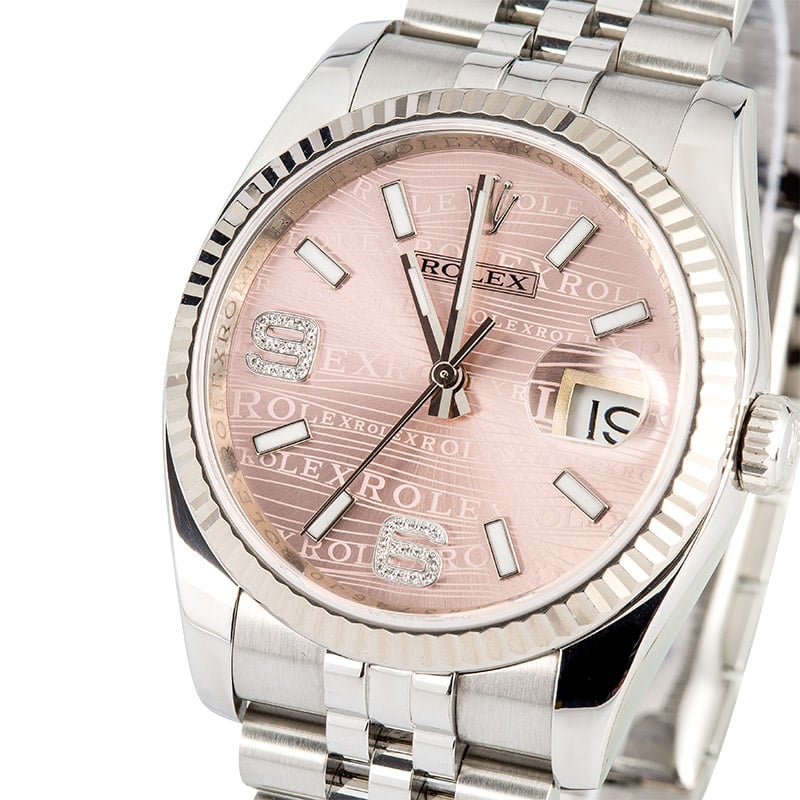 Rolex Datejust 116234 Pink Dial