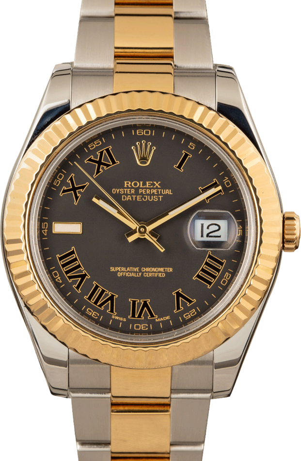 Rolex Datejust 116333 Black Roman
