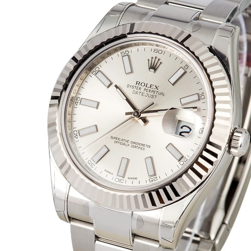 Rolex Datejust II 116334 White 41mm