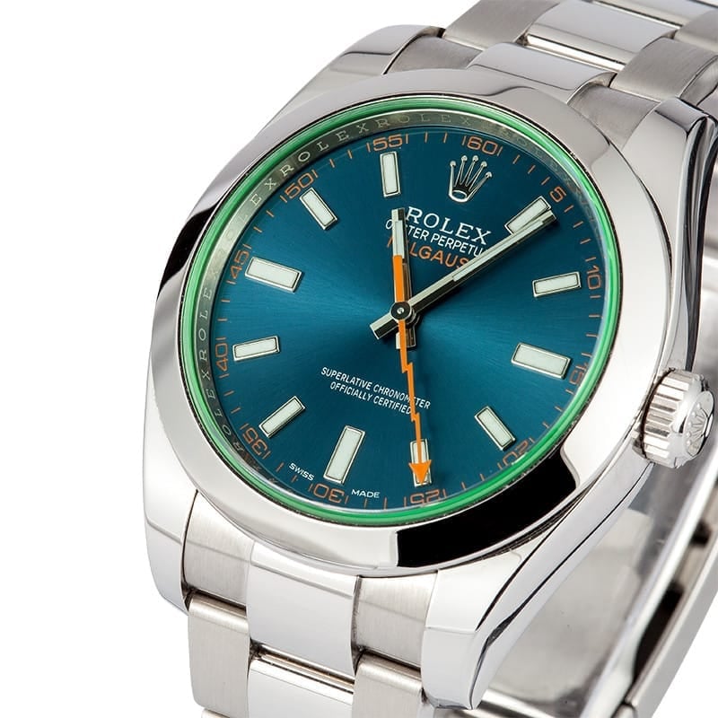 Rolex Milgauss 116400 Blue