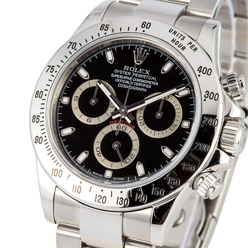 Daytona Rolex Black Dial 116520