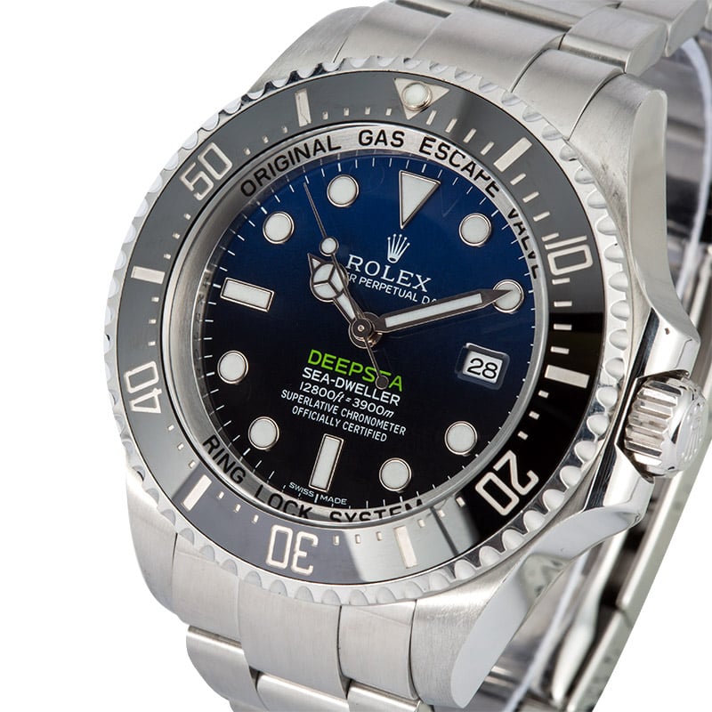 Rolex Deepsea Blue 116660B Pre-Owned Watch