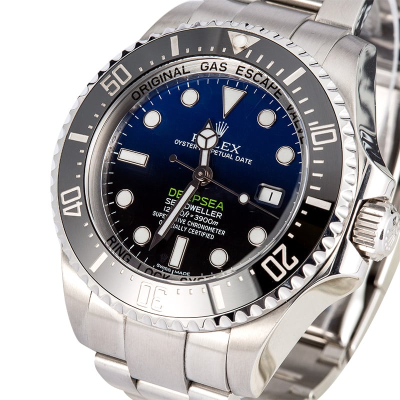 PreOwned Rolex Deepsea Blue 116660 James Cameron