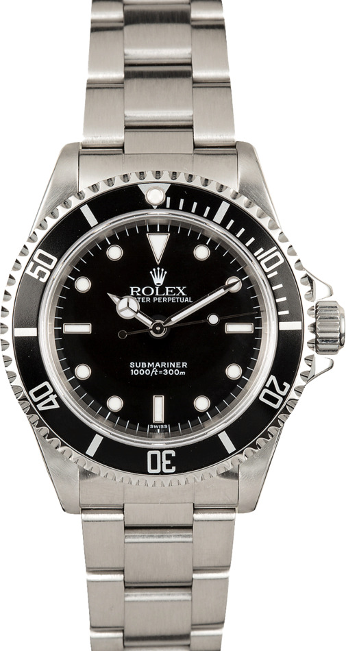Rolex No Date Submariner 14060 Black
