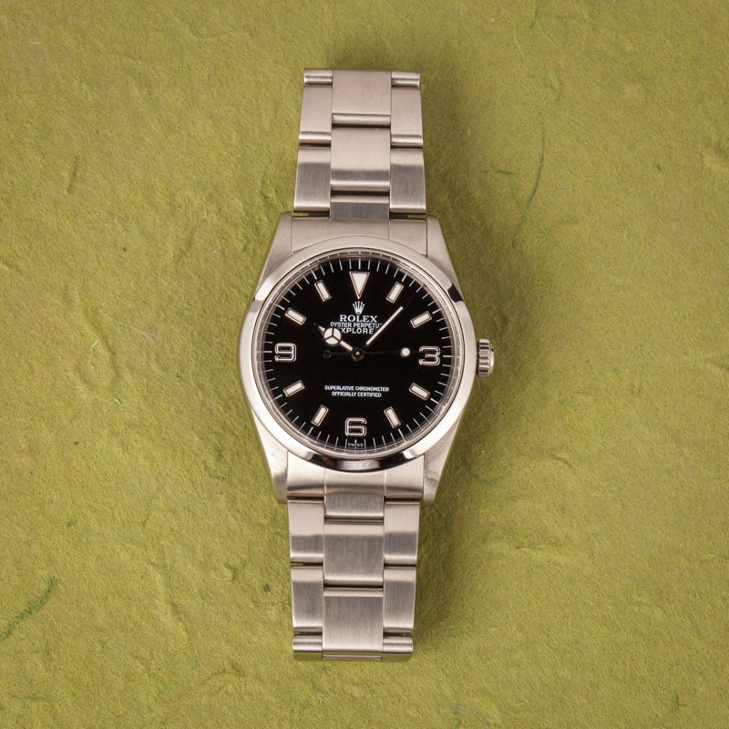 Rolex Explorer 14270 Black Dial