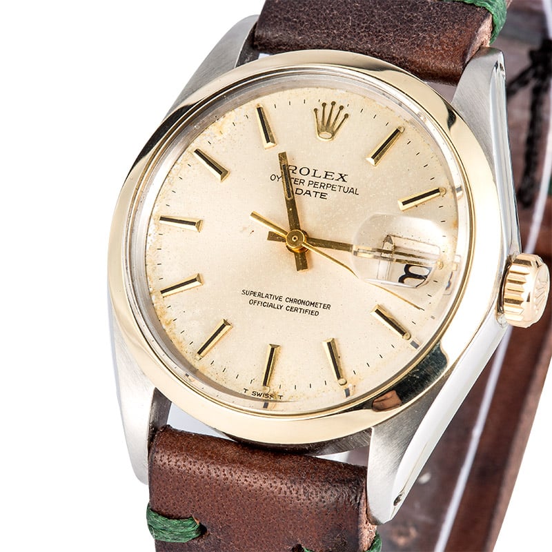 Rolex Vintage Date 1500 Two-Tone
