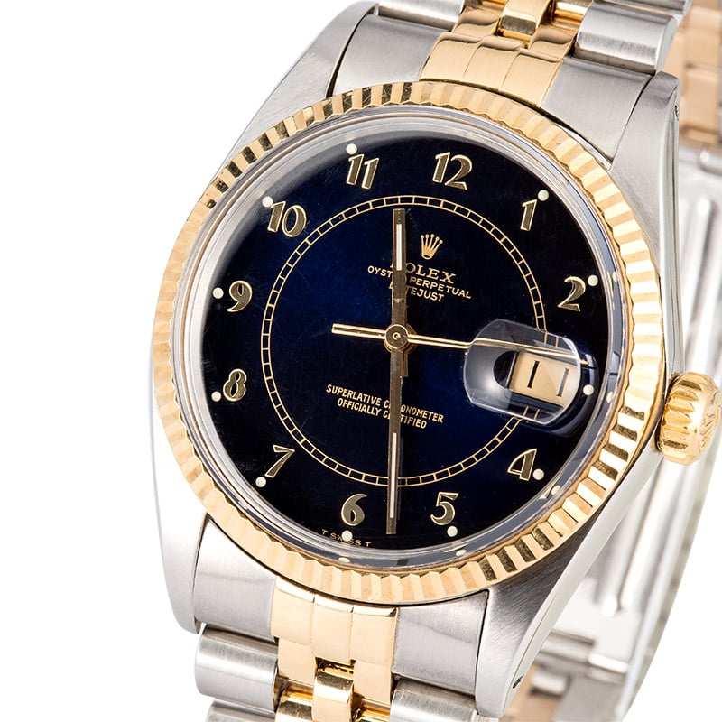 Rolex Datejust Blue Dial 16013