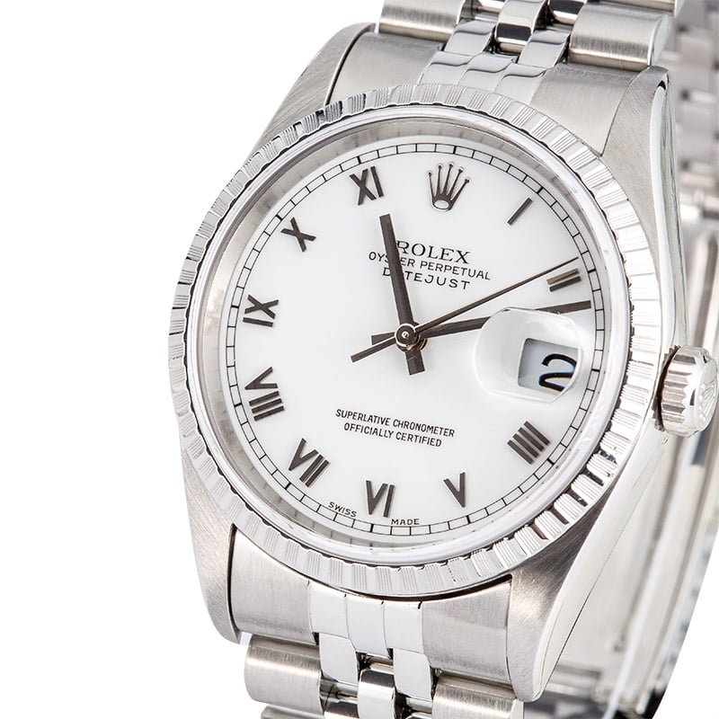 TT Men's Rolex Datejust Stainless Steel TT