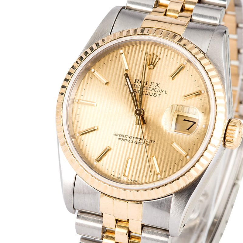 Rolex Two-Tone Datejust 16233 Tapestry