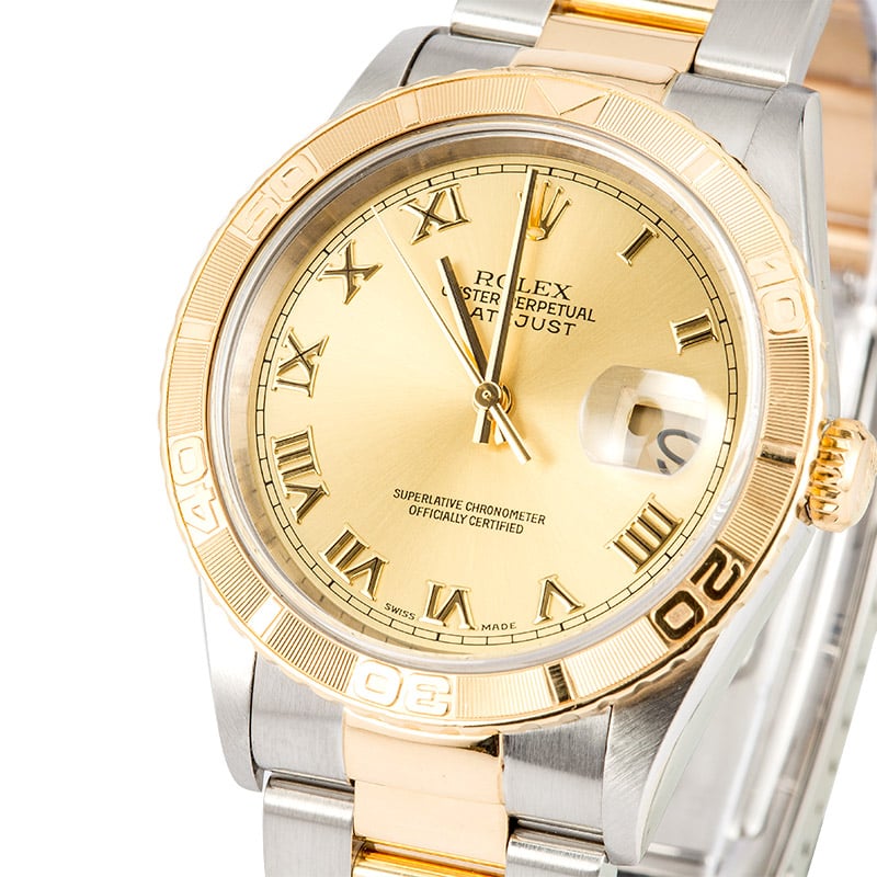 Rolex Datejust Thunderbird 16263 Champagne