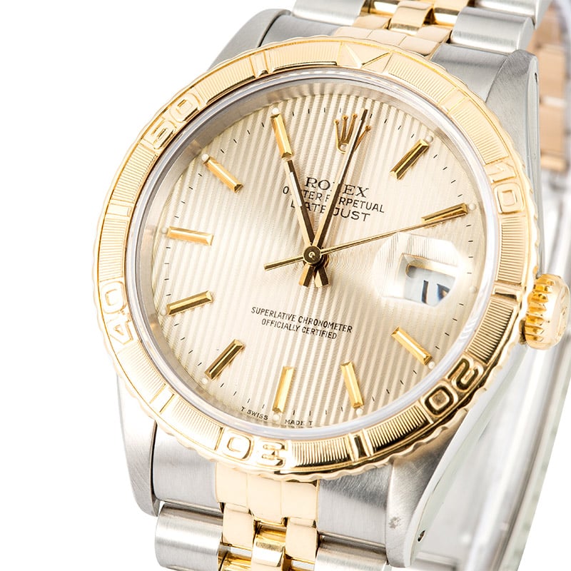 Rolex Two-Tone Datejust Thunderbird 16263