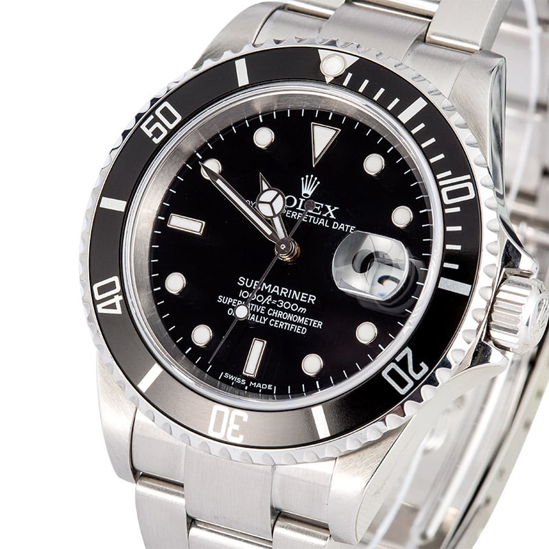 Oyster Perpetual Rolex 16610 Submariner