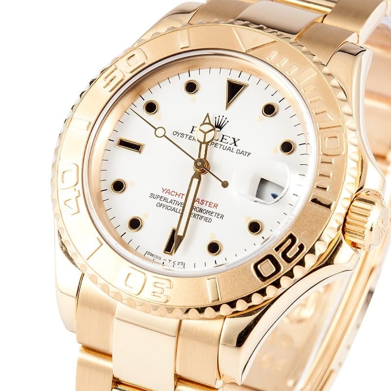 Mens 18k Yellow Gold Yacht-Master 16628
