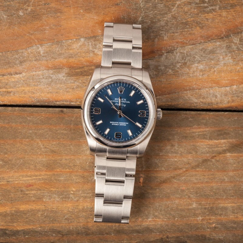 Rolex Oyster Perpetual Air King 114200 Blue