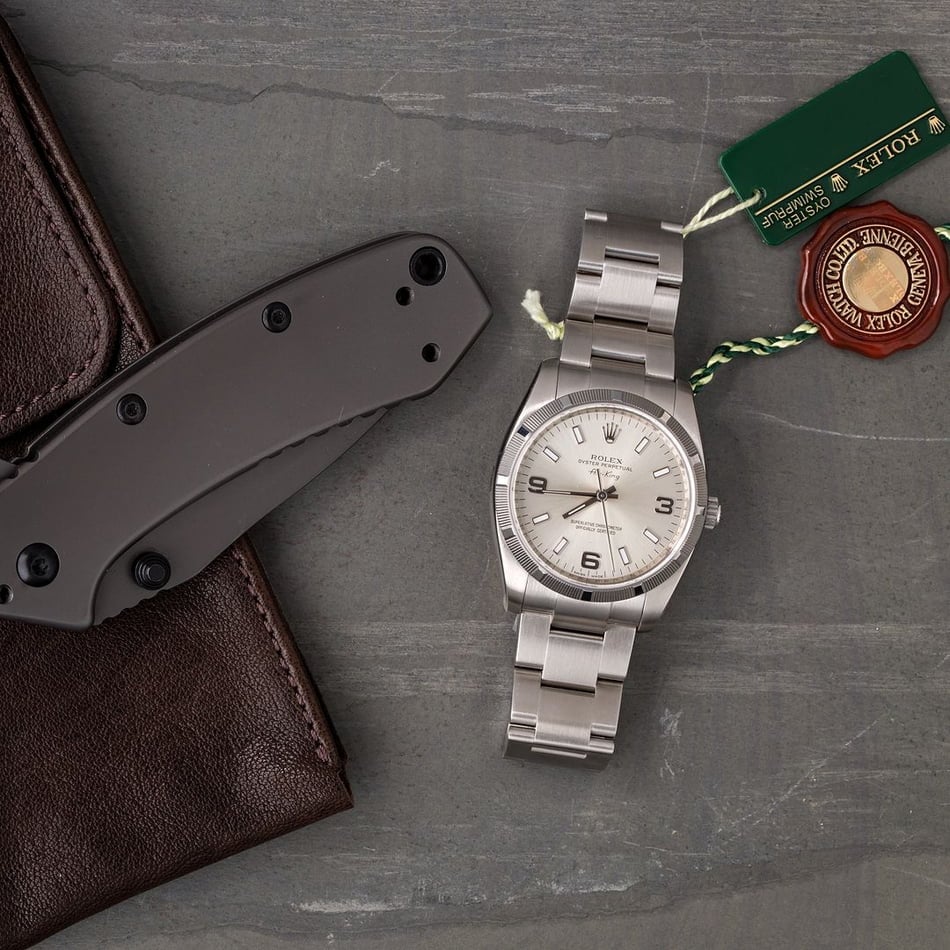 Unworn Rolex Air King 114210