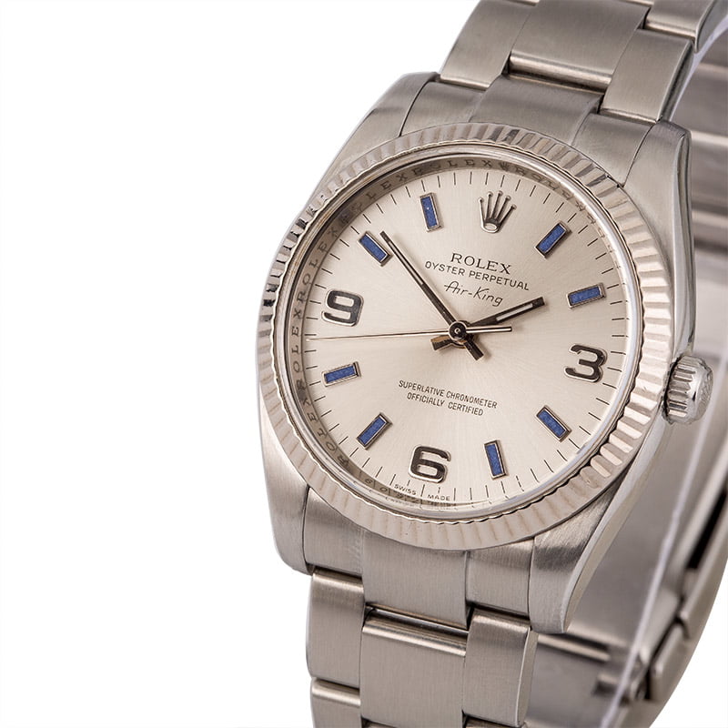 Used Rolex Air-King 114234 Arabic Dial