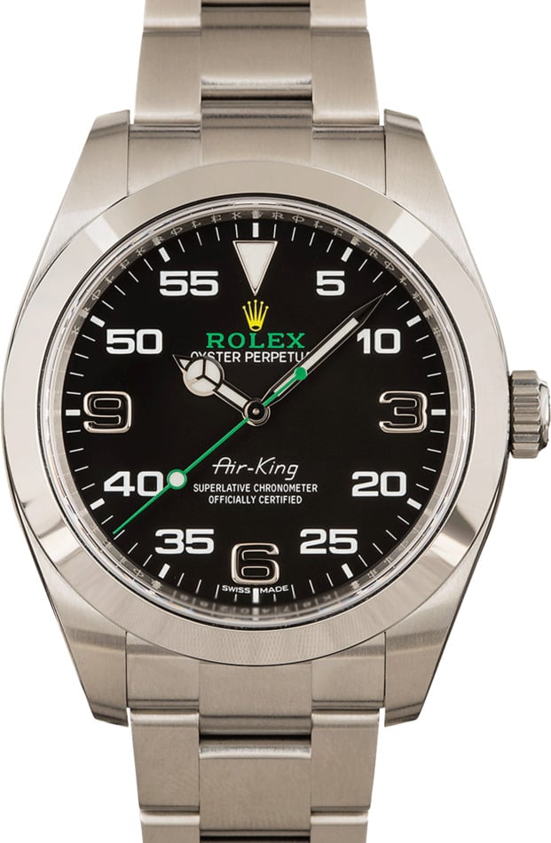 Image of Pre-Owned Rolex Air-King 116900 Smooth Bezel