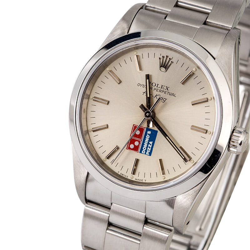 Rolex Air-King 14000 Domino's Logo Dial