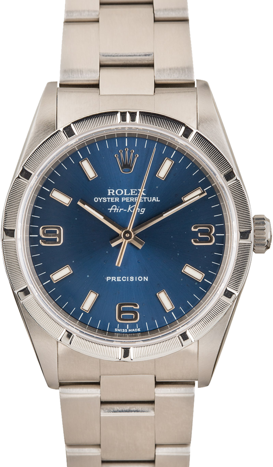 Rolex Air-King 14010 Blue Index
