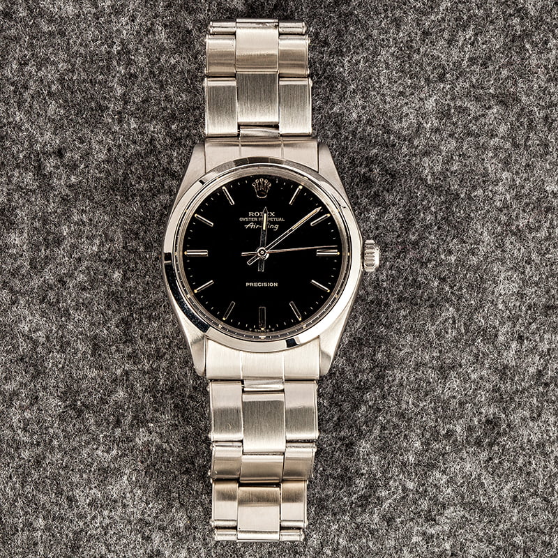 Men's Rolex Air-King 5500 Stainless Steel