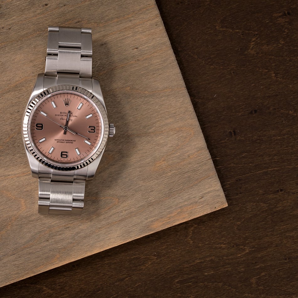 Rolex Air-King 114234 Salmon Dial