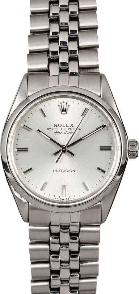 rolex air king jubilee band