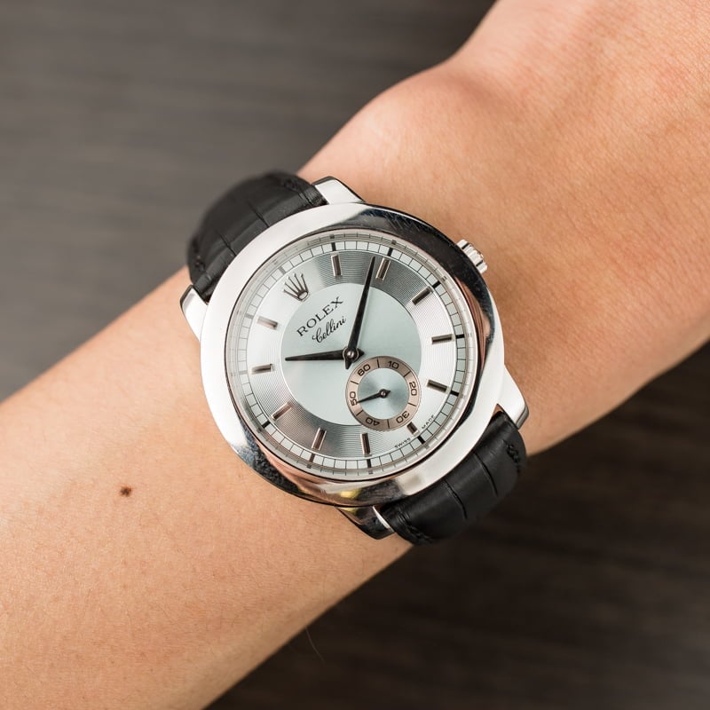 Platinum Rolex Cellini 5241 Used | Bob's Watches