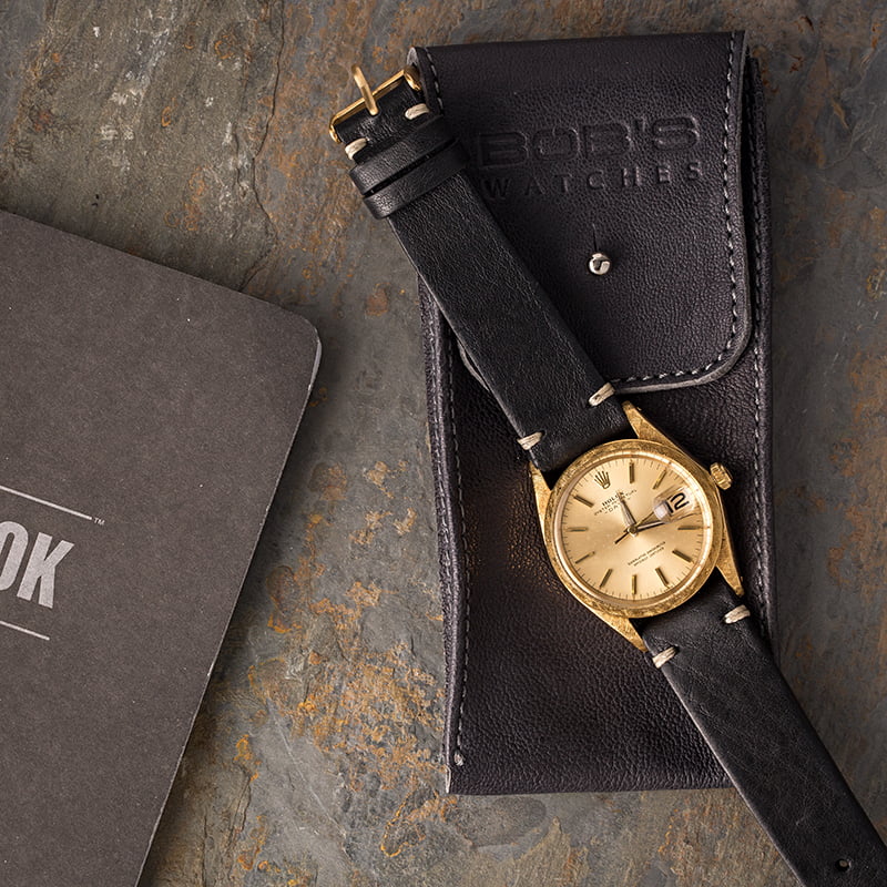Vintage Rolex Date 1502 Florentine Finish