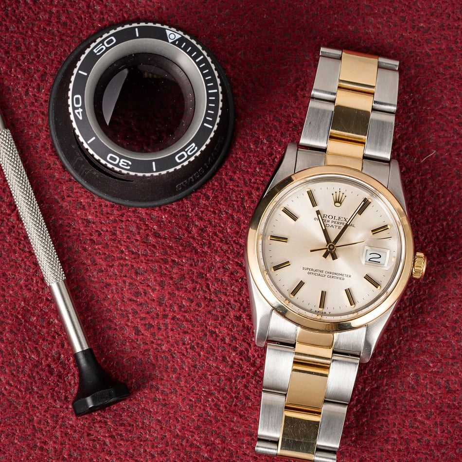 Men's Rolex Date 15003 Two-Tone Oyster