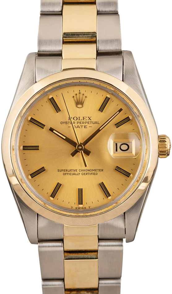Rolex Date 15003 Two Tone Oyster