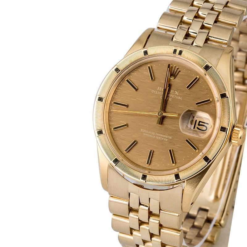 Rolex Date 1501 Yellow Gold Watch
