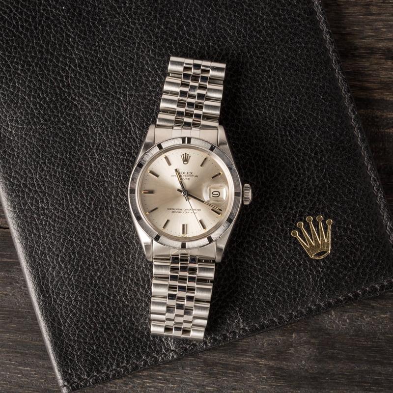 Rolex Date 1501 Silver