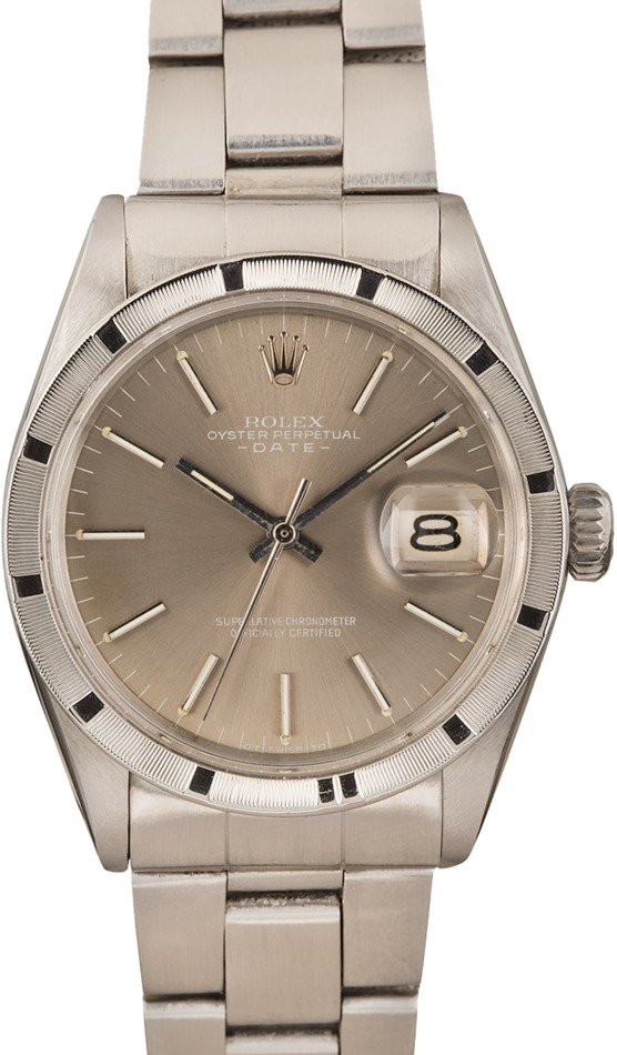 Pre-Owned Rolex Date 1501 Steel Oyster