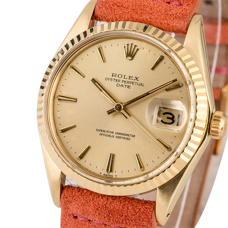 Rolex Yellow Gold Date 1503